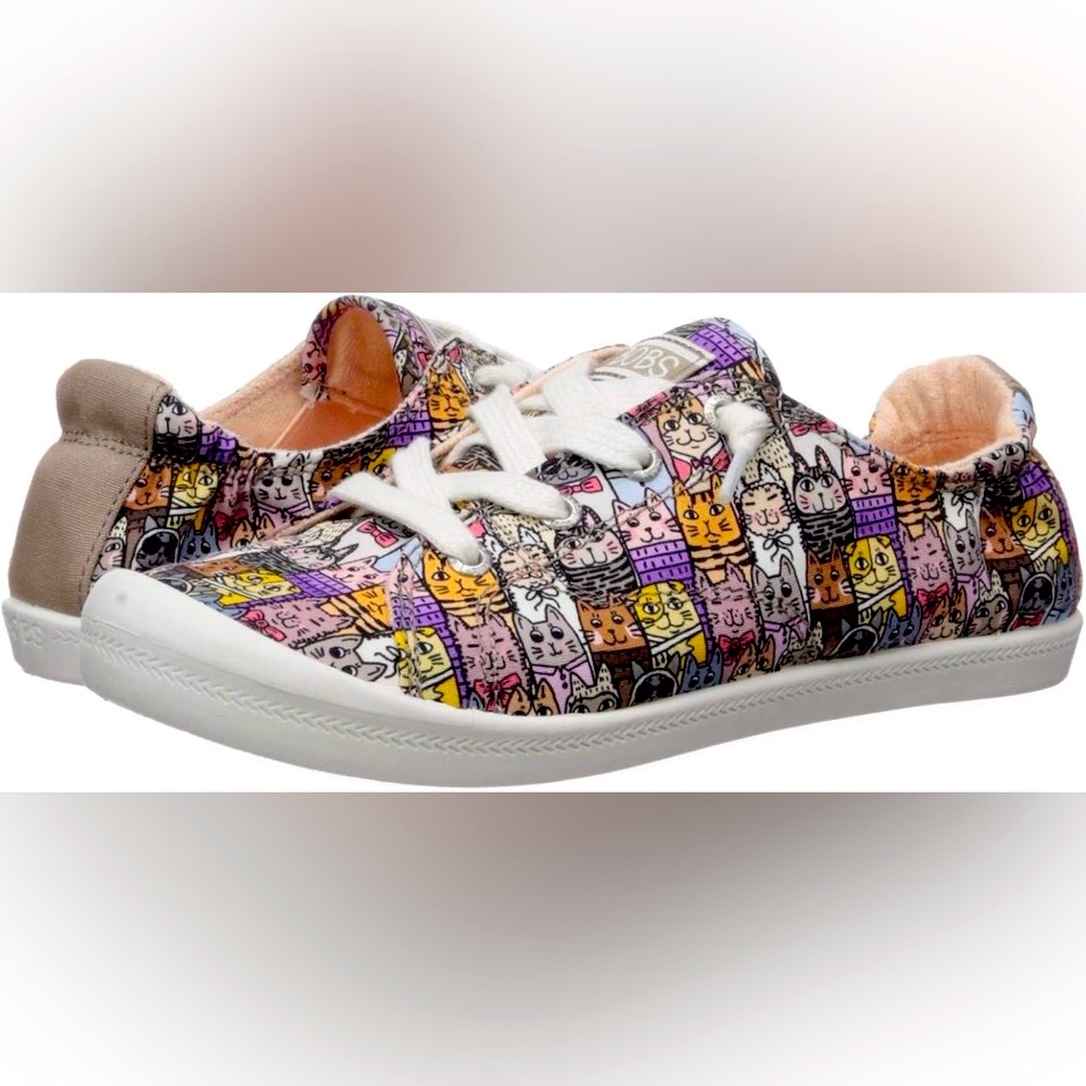 Skechers Women's BOBS Beach Bingo Kitty Cruiser Shoe size 7.5